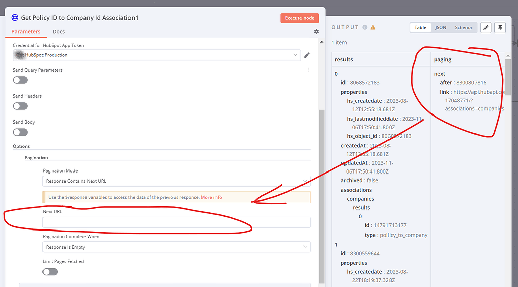 Request Pagination Response Body Formatting Questions N8n