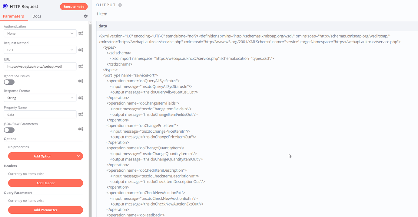 SOAP Integration Questions N8n SOAP Integration Questions N8n