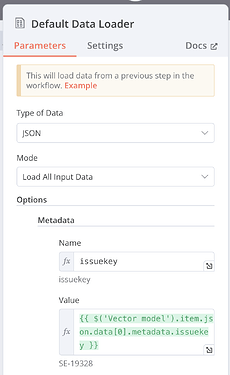 JSON data loader