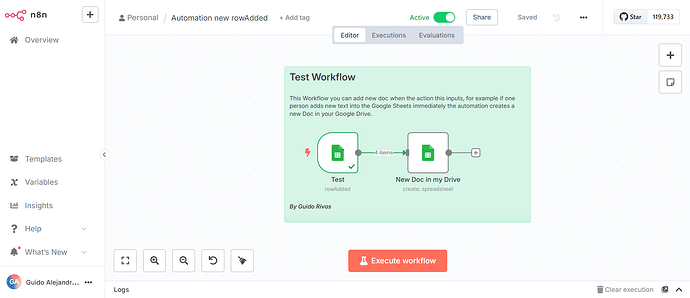 Test Workflow