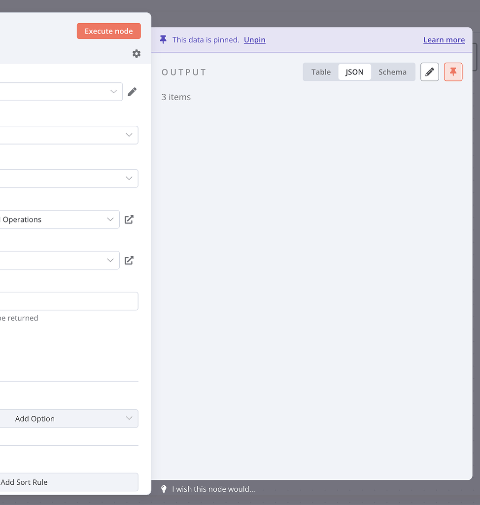 Items not showing up in Editor when new workflow Questions n8n