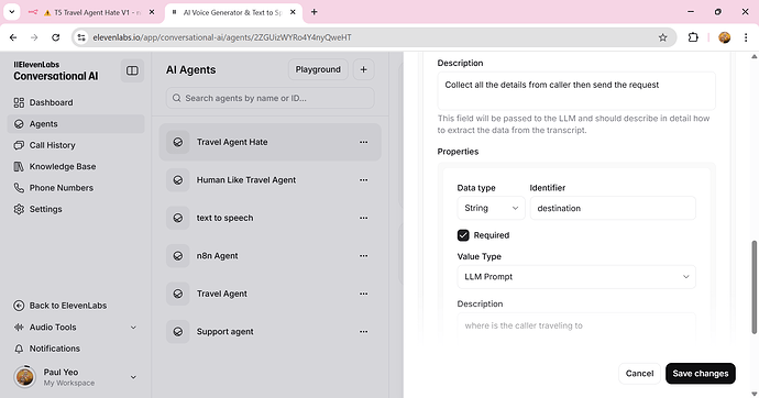 Create Tool location