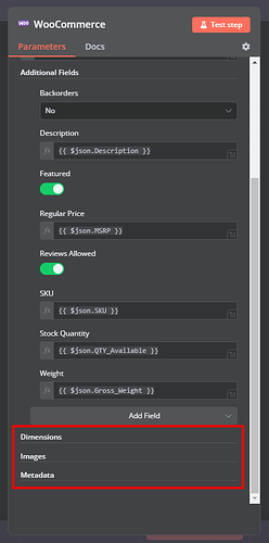 n8n-Woocommerce-Create-Node