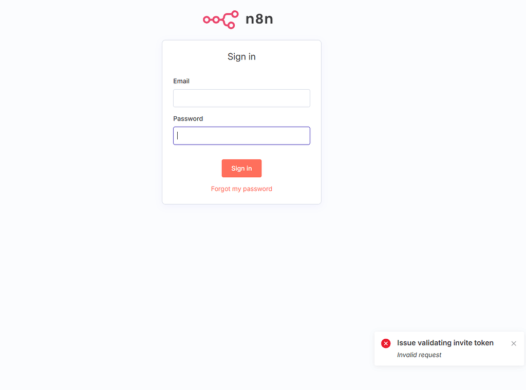 Can't invite users to new account - 