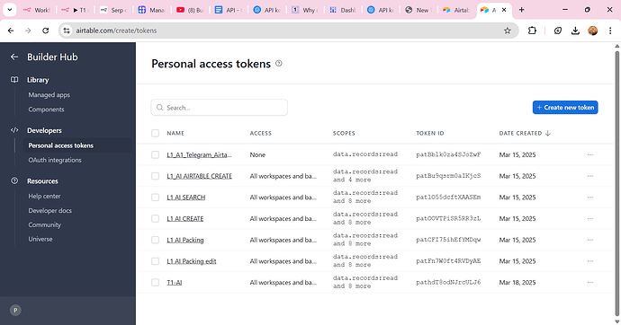airtable how to delete credential