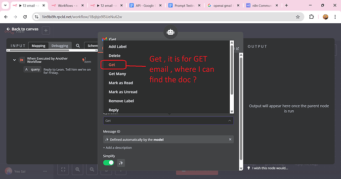 get mean what in gmail