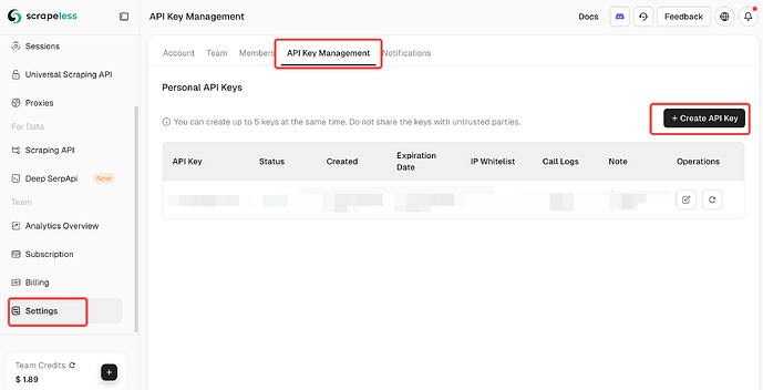 Retrieve your API Token