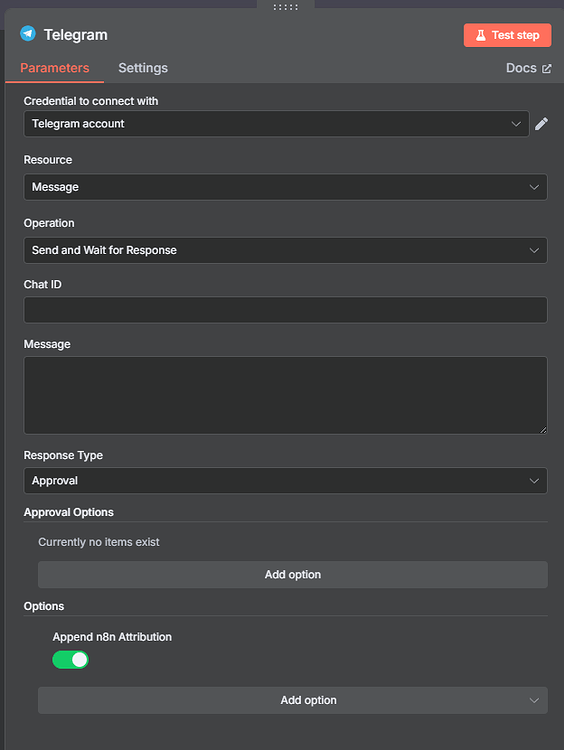 Remove this message was sent automatically with n8n questions n8n