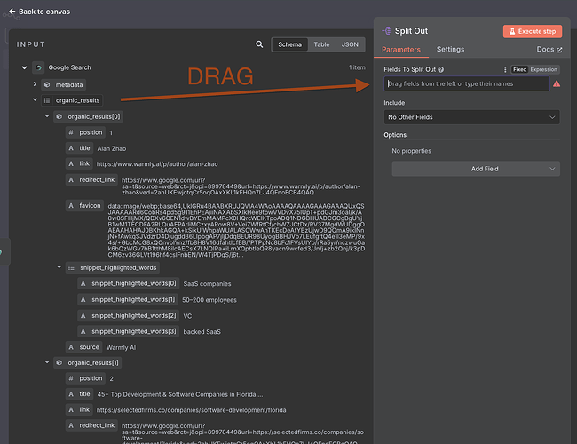 Item Lists configuration