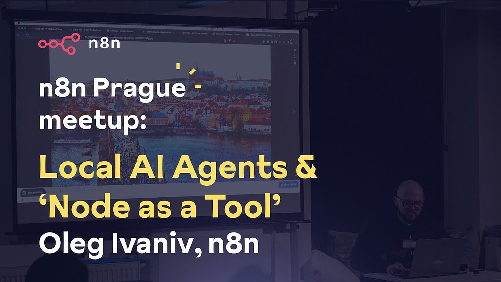 Using Siri & N8n, And 'Nodes As Tools' - From The Prague Meetup (Sept ...