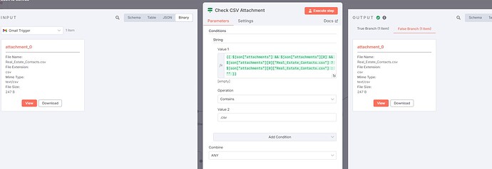check csv
