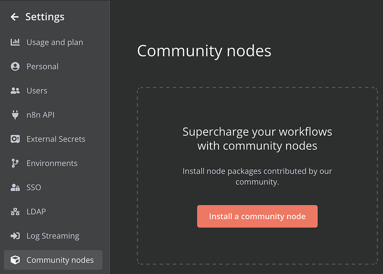 Can t install community package on docker questions n8n community