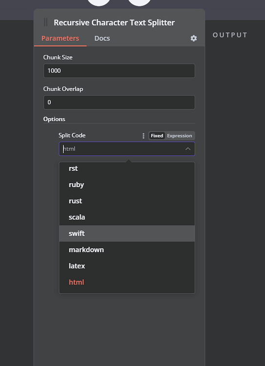 Recursive Character Text Splitter