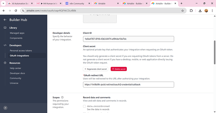 airtable api key