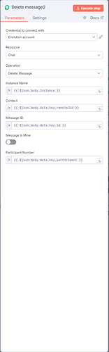Delete Message Node 6