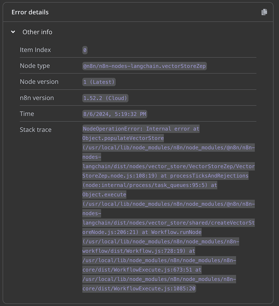 N8n cloud / Zep error - Questions - n8n Community