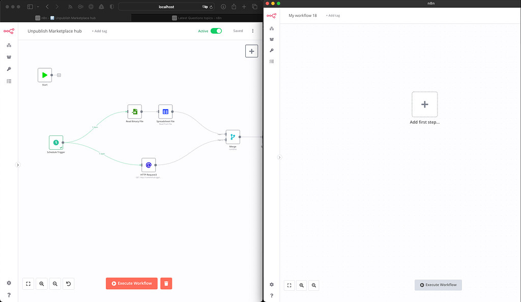 Running n8n locally via npm and desktop app - Questions - n8n