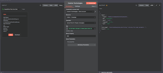Eulerian custom node