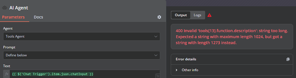New &ldquo;Tool Agent&rdquo; Bug - Questions - n8n Community