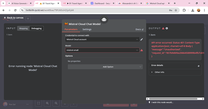 Mistral Cloud Chat Model