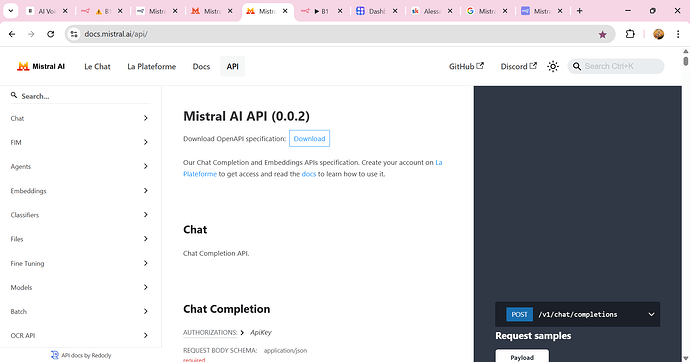 where to download to API