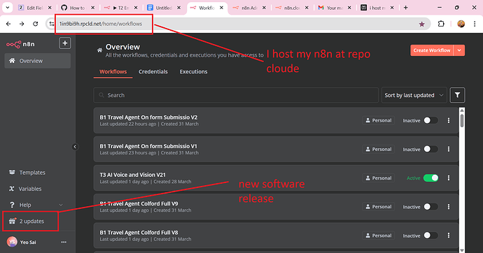 repo notify update