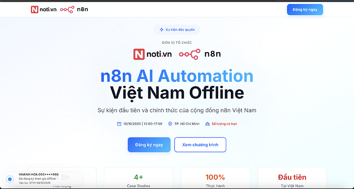 Screenshot of the suspicious event site