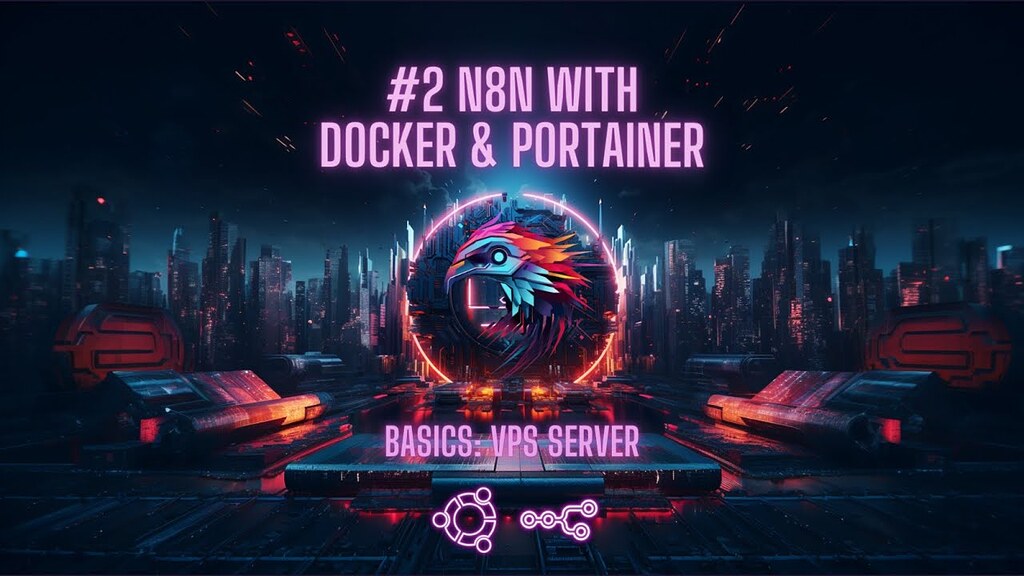 How to install n8n with portainer docker cli english n8n