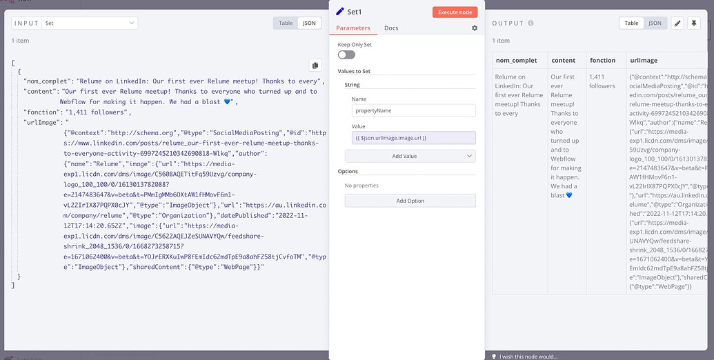 Access to a specific value of an object from previous Node - Questions ...