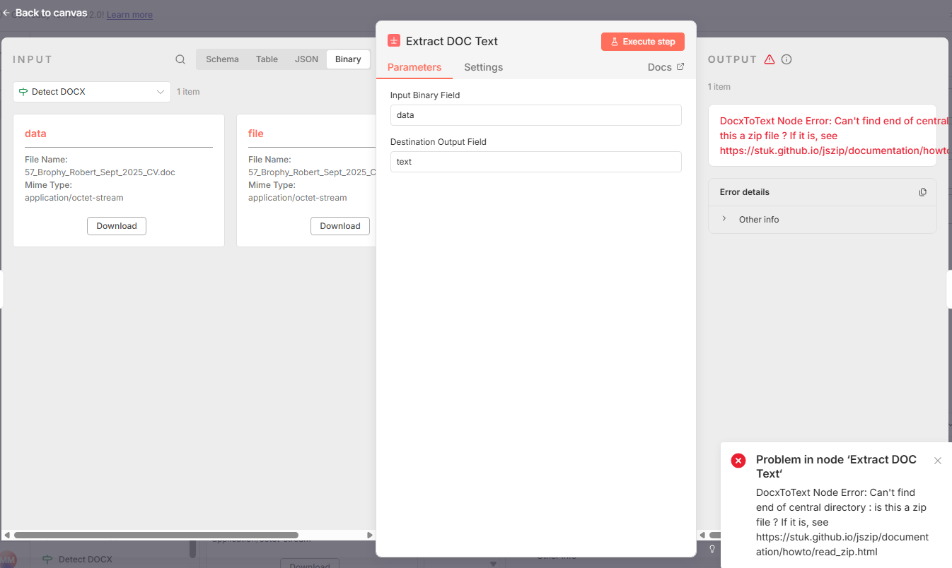 DOC file support - Feature Requests - n8n Community