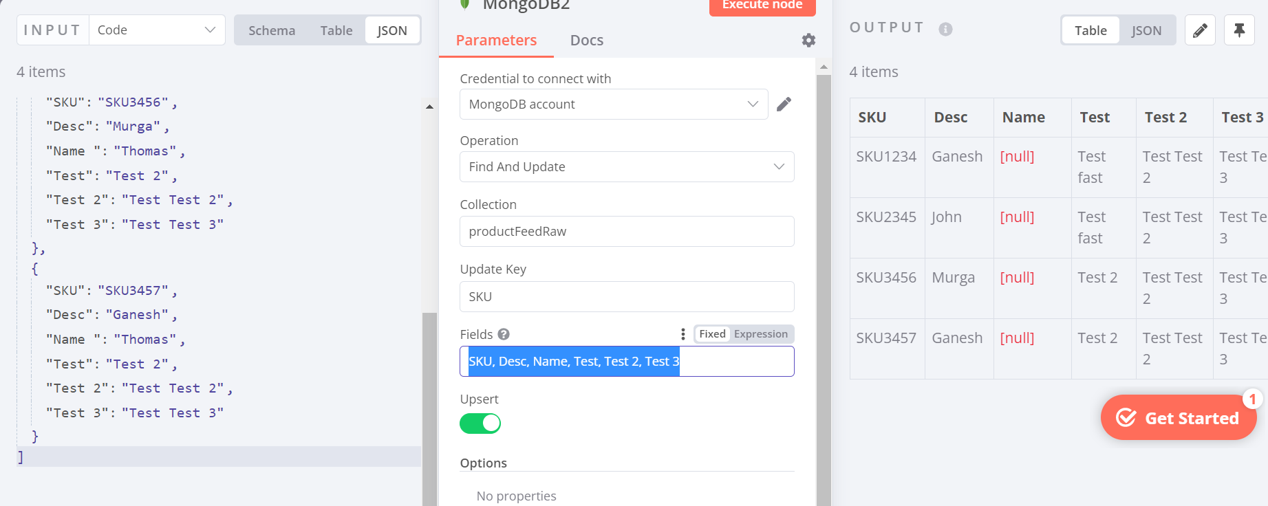 MongoDB Find Update Fields Attribute Feature Requests N8n 