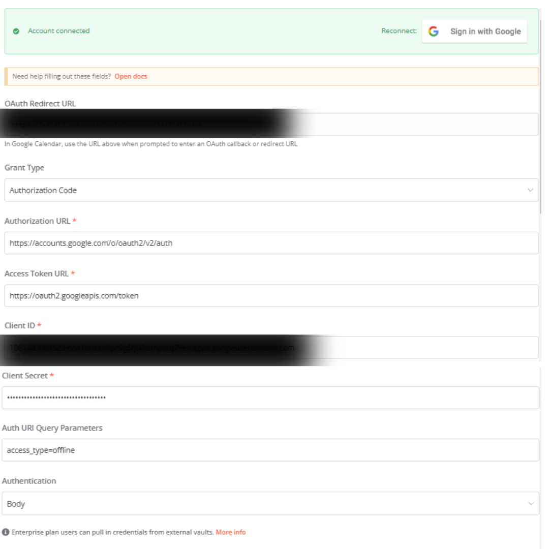 Google Calendar not showing up Questions n8n Community