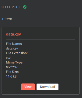 Receiving a csv file in a webhook and transforming it into a JSON file ...