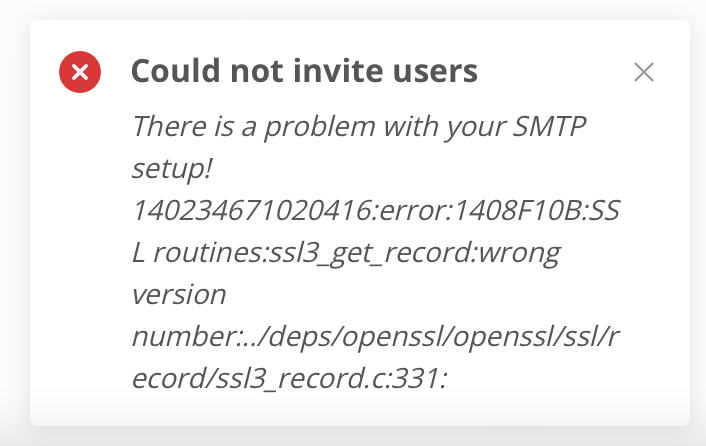 There Is A Problem With Your Smtp Setup! - Questions - N8N