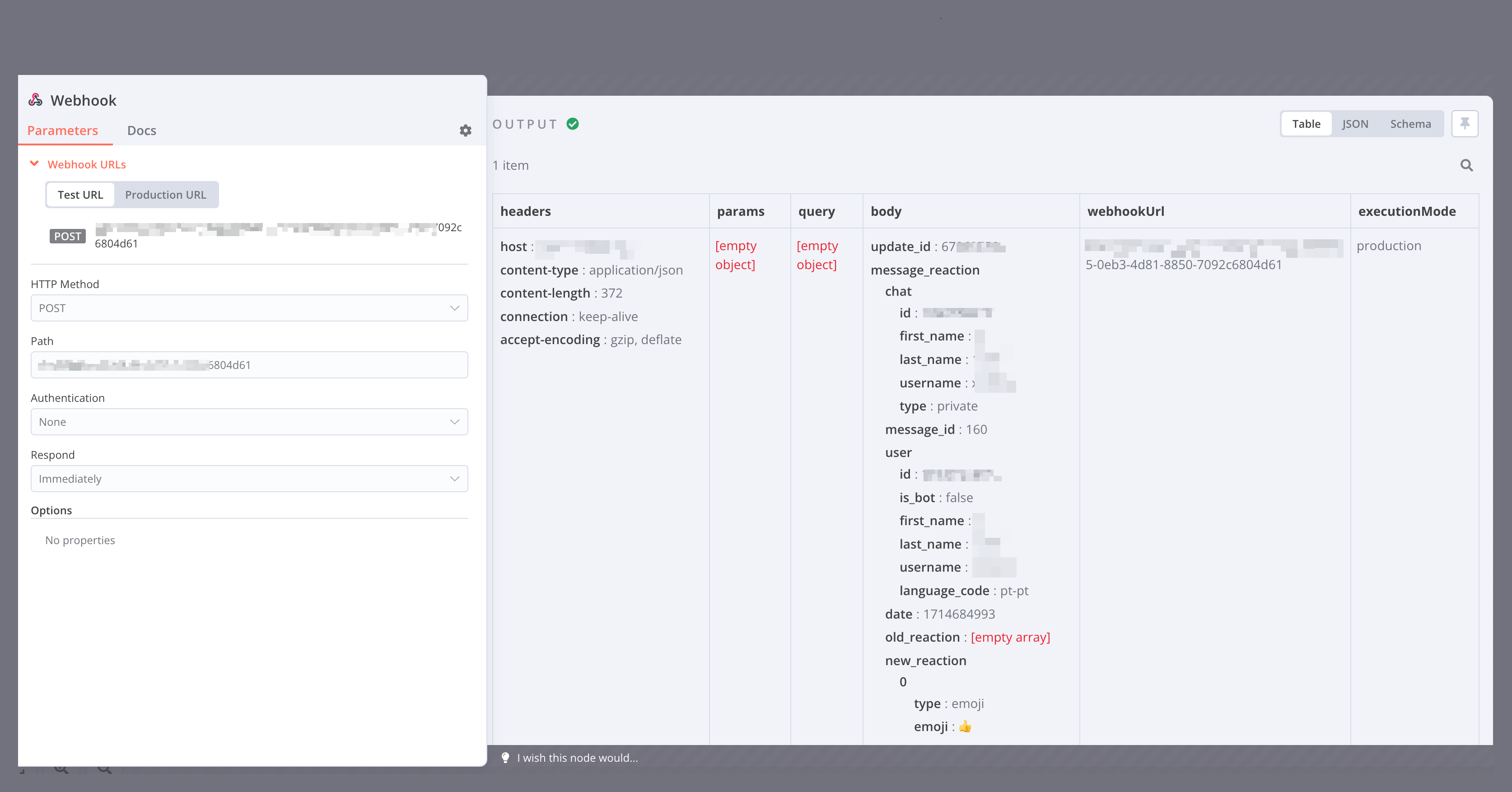 Telegram trigger on emoji - Questions - n8n