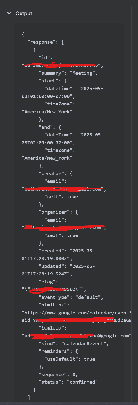 Help with Google Calendar API Timezone Questions n8n Community