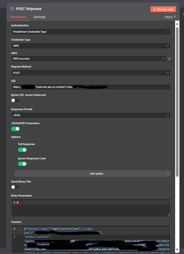 r/n8n - AWS Credentials - POST Request|542.2297297297298xauto