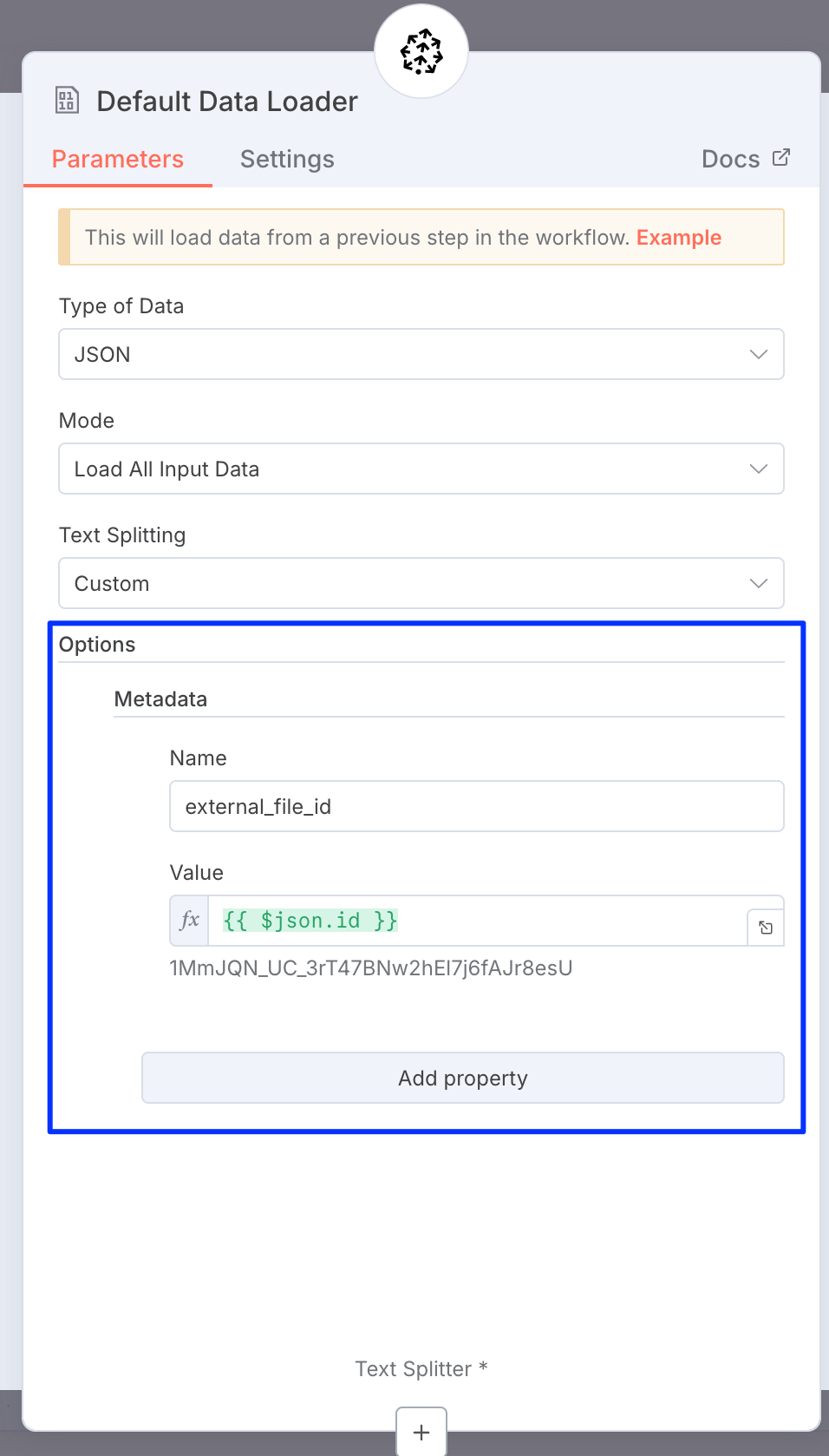 How to add metadata to all chunks when embedding in Pinecone